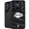 NBA Los Angeles Lakers Black Animal Print Galaxy S25 Kickstand Case
